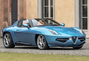 2016 Alfa Romeo Disco Volante Spyder Carrozzeria Touring; top car design rating and specifications