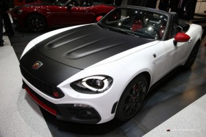 Fiat Abarth 124 Spider is new for 2016